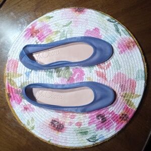J. Crew Periwinkle Blue Ballet Flats
